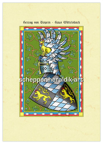 Wittelsbach Wappengrafik