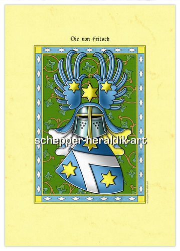 Fritsch Wappen A4