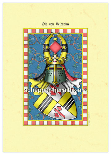 Veltheim Wappen A4